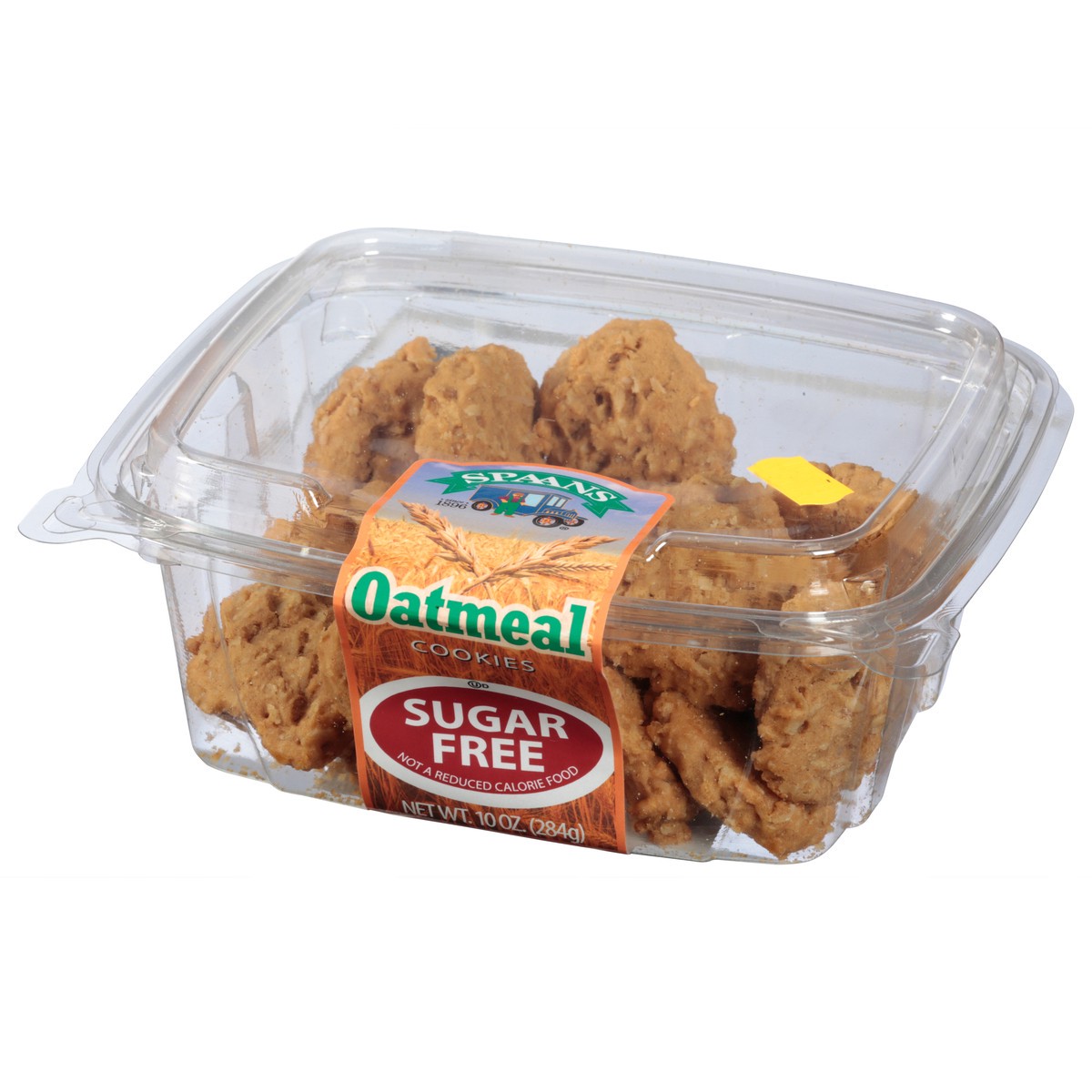 slide 9 of 14, Spaans Sugar Free Oatmeal Cookies 10 oz, 10 oz