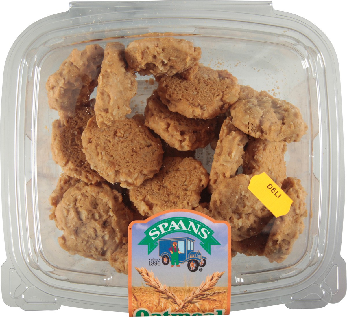 slide 1 of 14, Spaans Sugar Free Oatmeal Cookies 10 oz, 10 oz