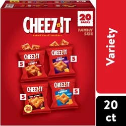 Cheez-It Baked Snack Crackers Variety Pack