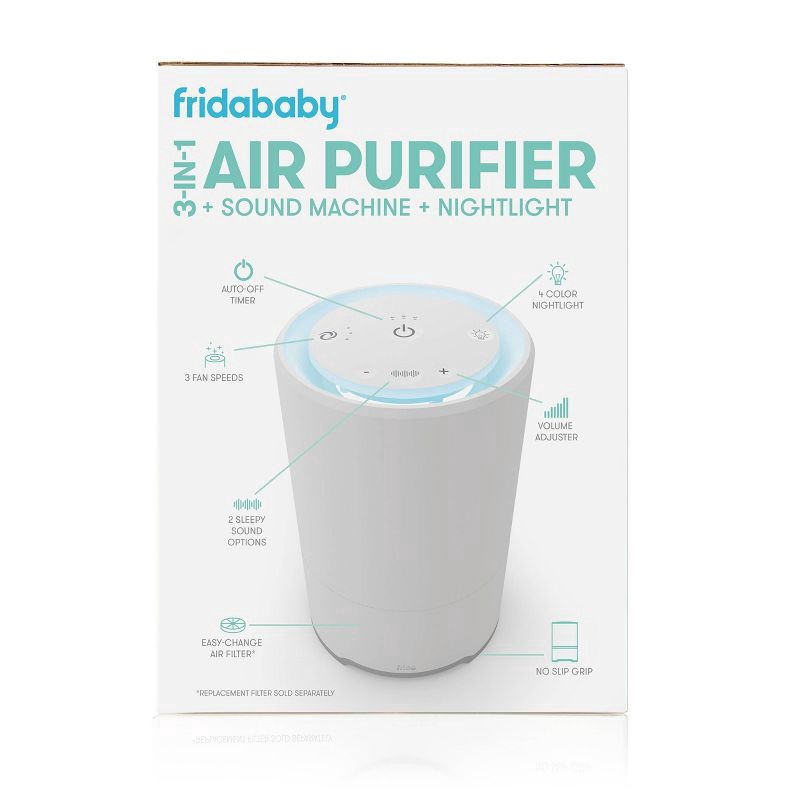 slide 3 of 6, Fridababy 3-in-1 Air Purifier 1 ea, 1 ct