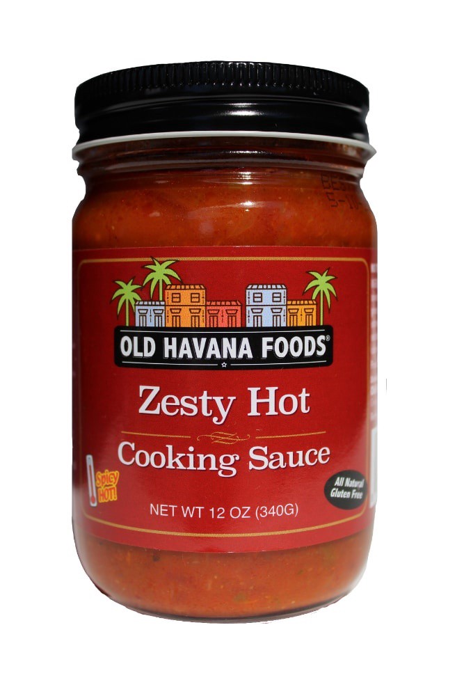 slide 2 of 3, Old Havana Foods Zesty Hot Cooking Sauce, 12 oz