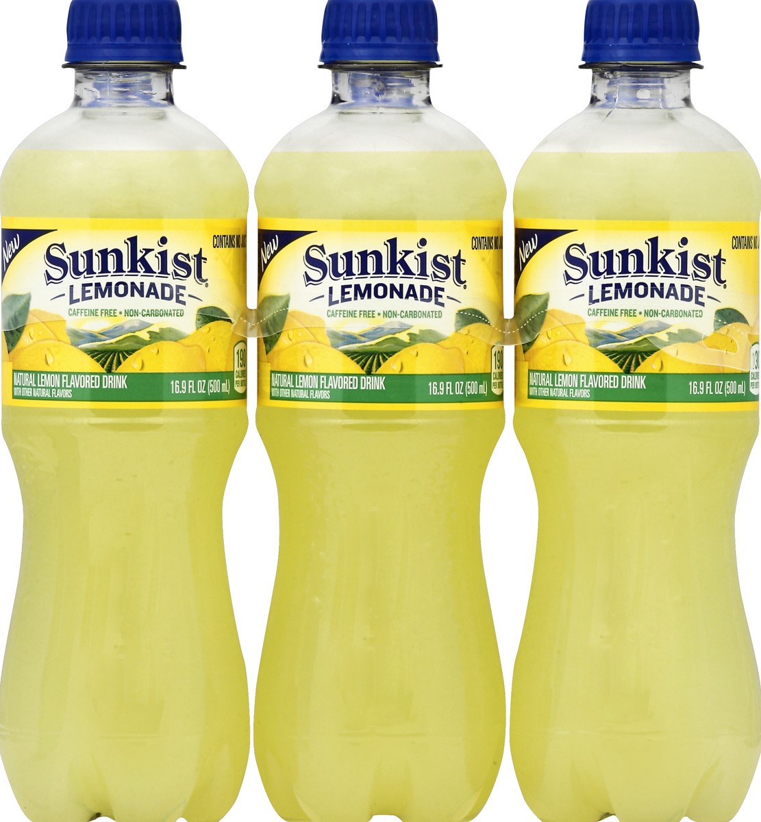 slide 4 of 4, Sunkist Lemonade 16.9 oz, 16.9 fl oz