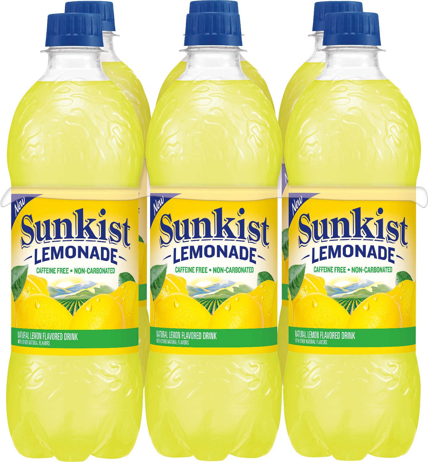 slide 1 of 4, Sunkist Lemonade 16.9 oz, 16.9 fl oz