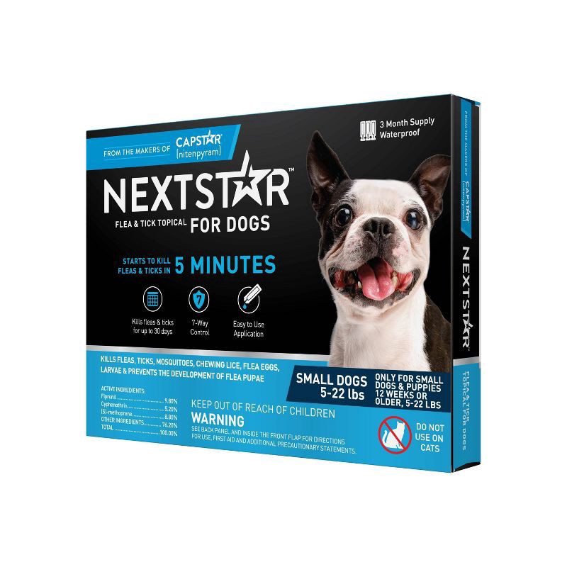 slide 1 of 19, Nextstar F&T SO Dog 5-22LB 3CT, 3 ct