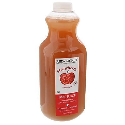 slide 1 of 1, Red Jacket Orchards Strawberry Apple Juice, 52 oz