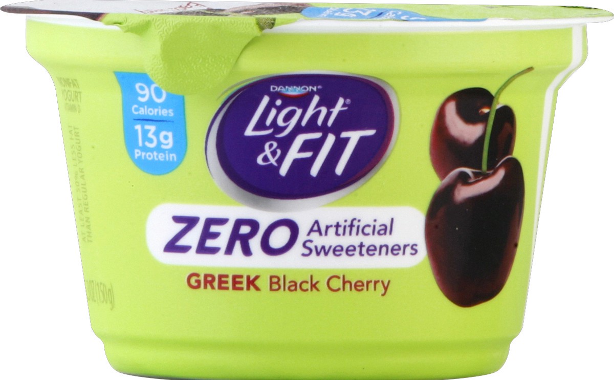 slide 1 of 4, Light & Fit Yogurt 5.3 oz, 5.3 oz