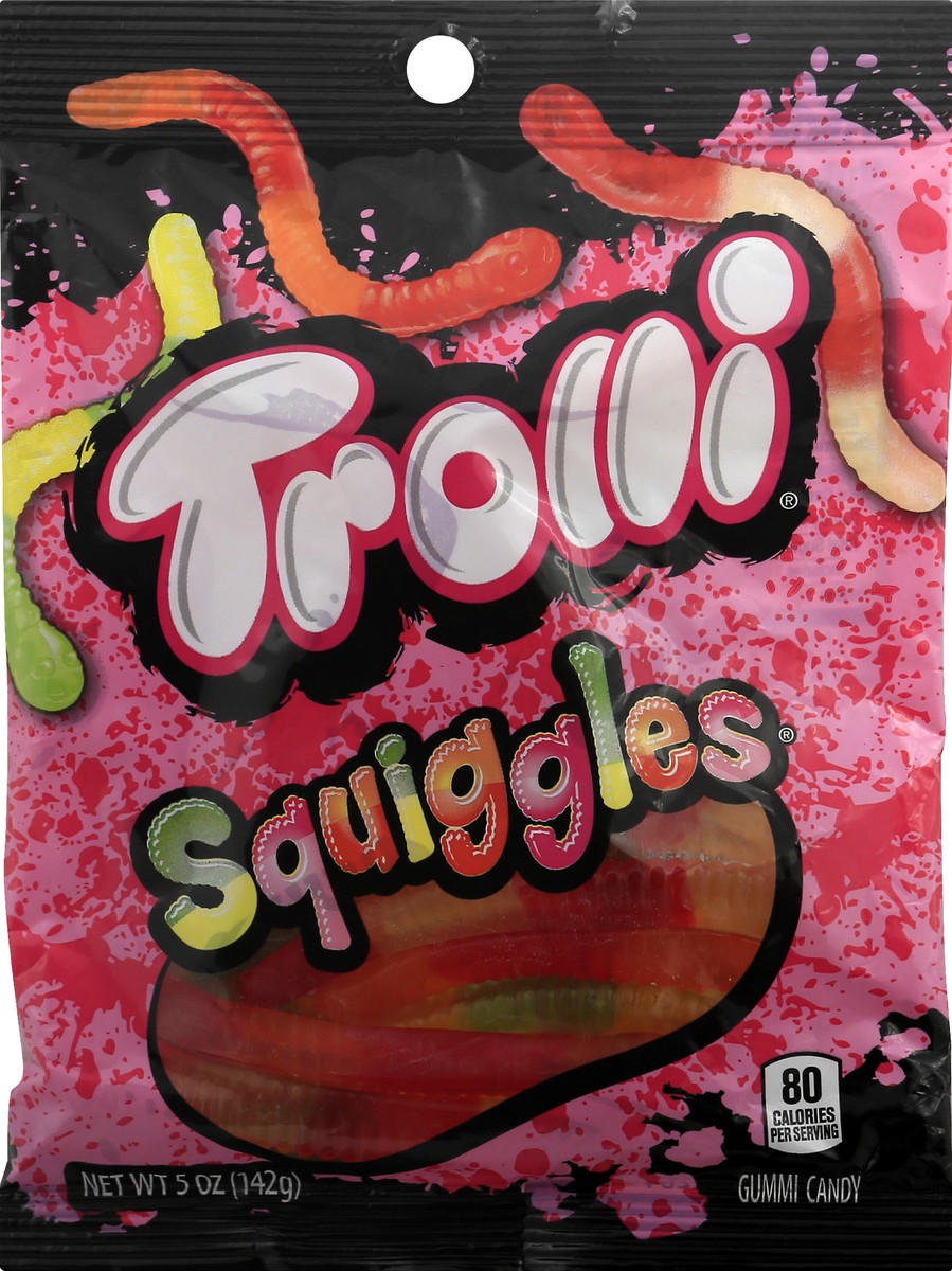 slide 8 of 8, Trolli Squiggles, 5 oz