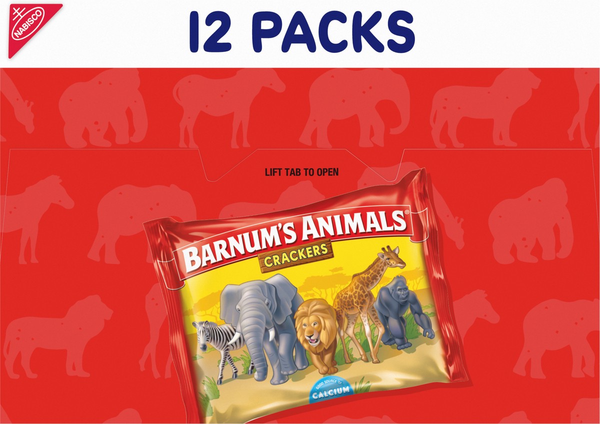 slide 2 of 9, Barnum's Animals Crackers Mini 12 - 1 oz Packs, 12 ct