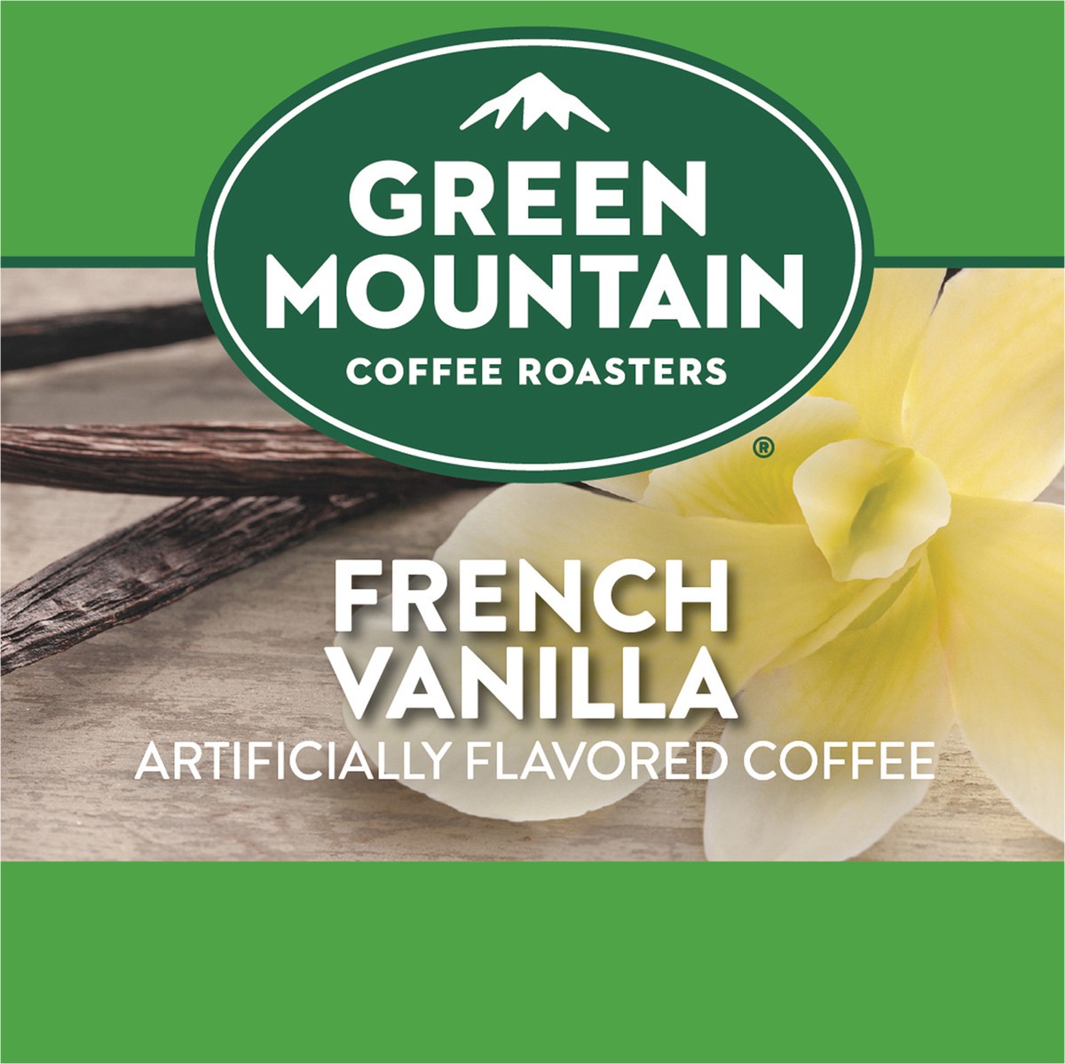 slide 10 of 10, Green Mountain Coffee Roasters French Vanilla Coffee, Keurig Single-Serve K-Cup pods, Light Roast, 10 Count, 10 ct