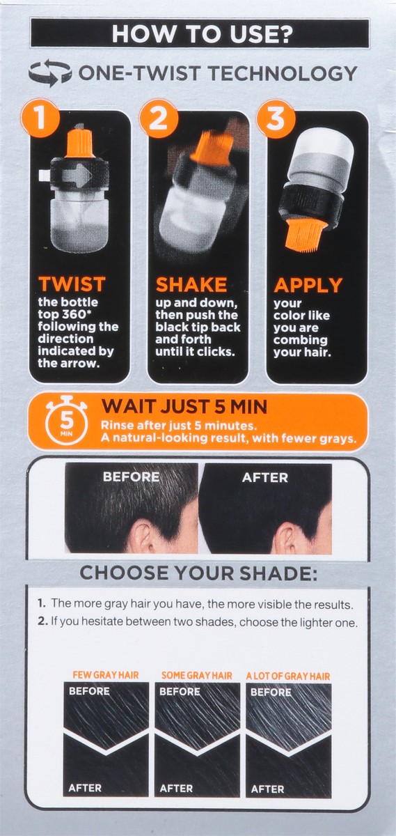 slide 9 of 9, L'Oréal Men's Expert One-Twist Permanent Hair Color, 1 ct