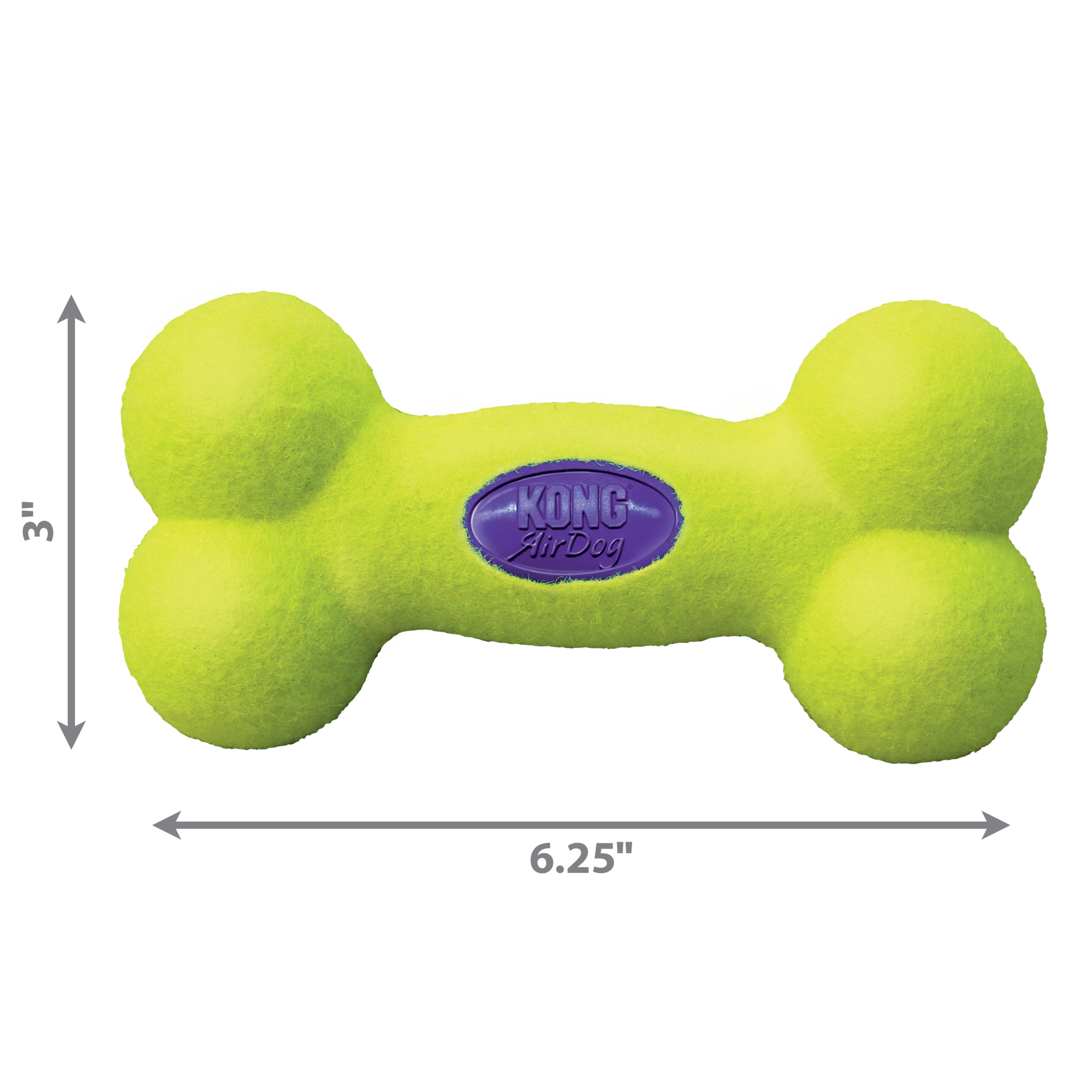 slide 2 of 4, Kong Air Kong Squeaker Bone Medium, 1 ct