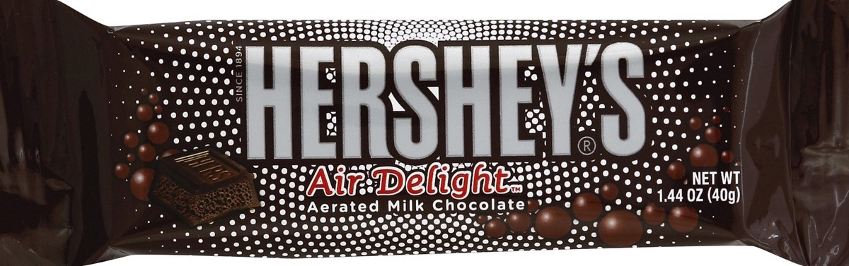 slide 4 of 5, Hershey's Air Delight Aerated Milk Chocolate Bar, 1.44 oz