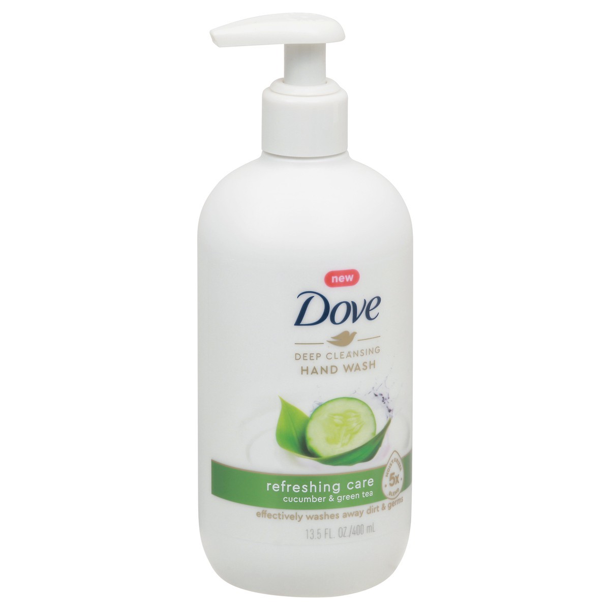 slide 3 of 10, Dove Refreshing Care Cucumber & Green Tea Hand Wash, 13.5 oz, 13.5 oz