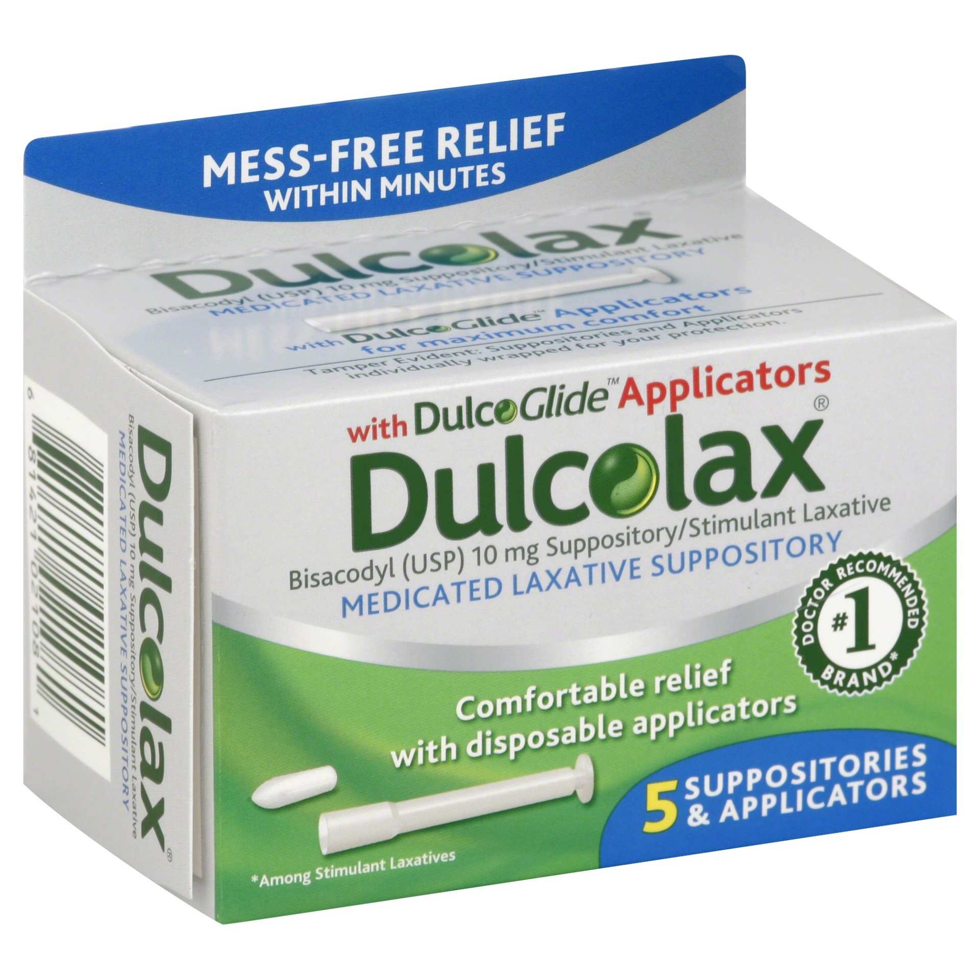 H-E-B Gentle Laxative Suppositories - Shop Digestion & Nausea at H-E-B