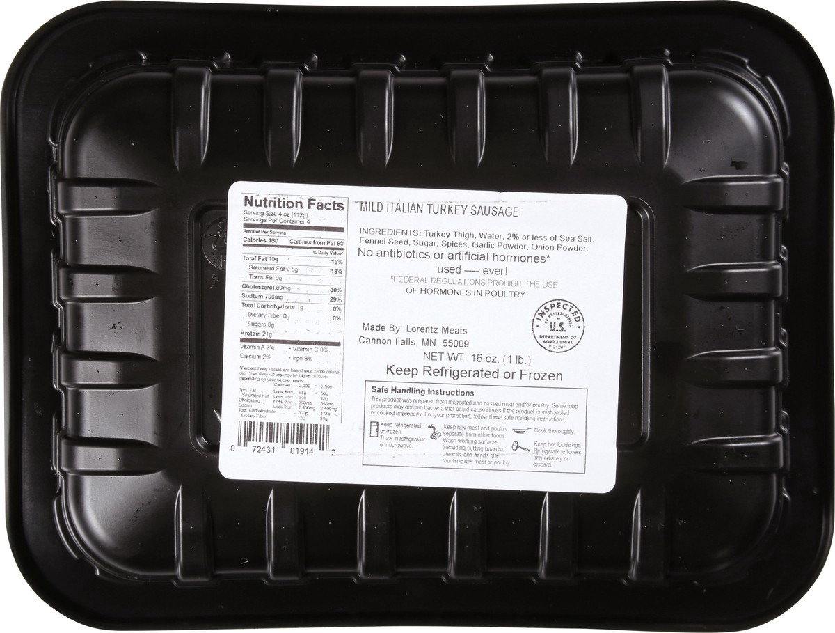slide 2 of 9, Lunds & Byerlys Gluten Free Mild Italian Turkey Sausage 16 oz, 16 oz