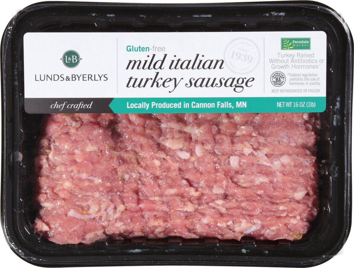 slide 8 of 9, Lunds & Byerlys Gluten Free Mild Italian Turkey Sausage 16 oz, 16 oz