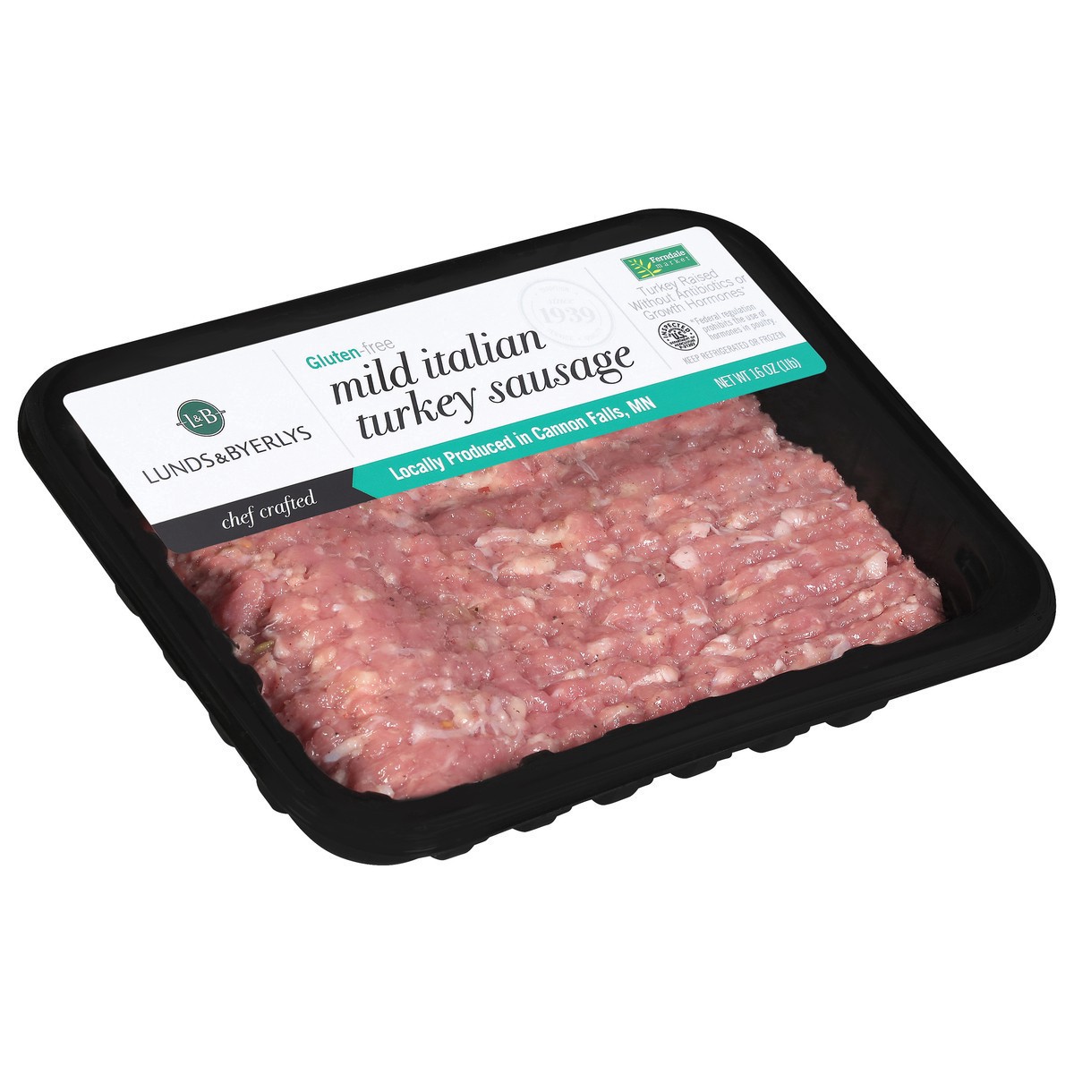 slide 4 of 9, Lunds & Byerlys Gluten Free Mild Italian Turkey Sausage 16 oz, 16 oz