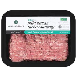 Lunds & Byerlys Gluten Free Mild Italian Turkey Sausage 16 oz