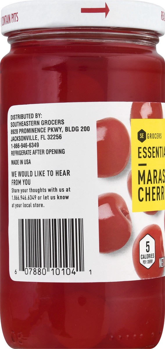 slide 11 of 12, Essentials Maraschino Cherries, 10 oz