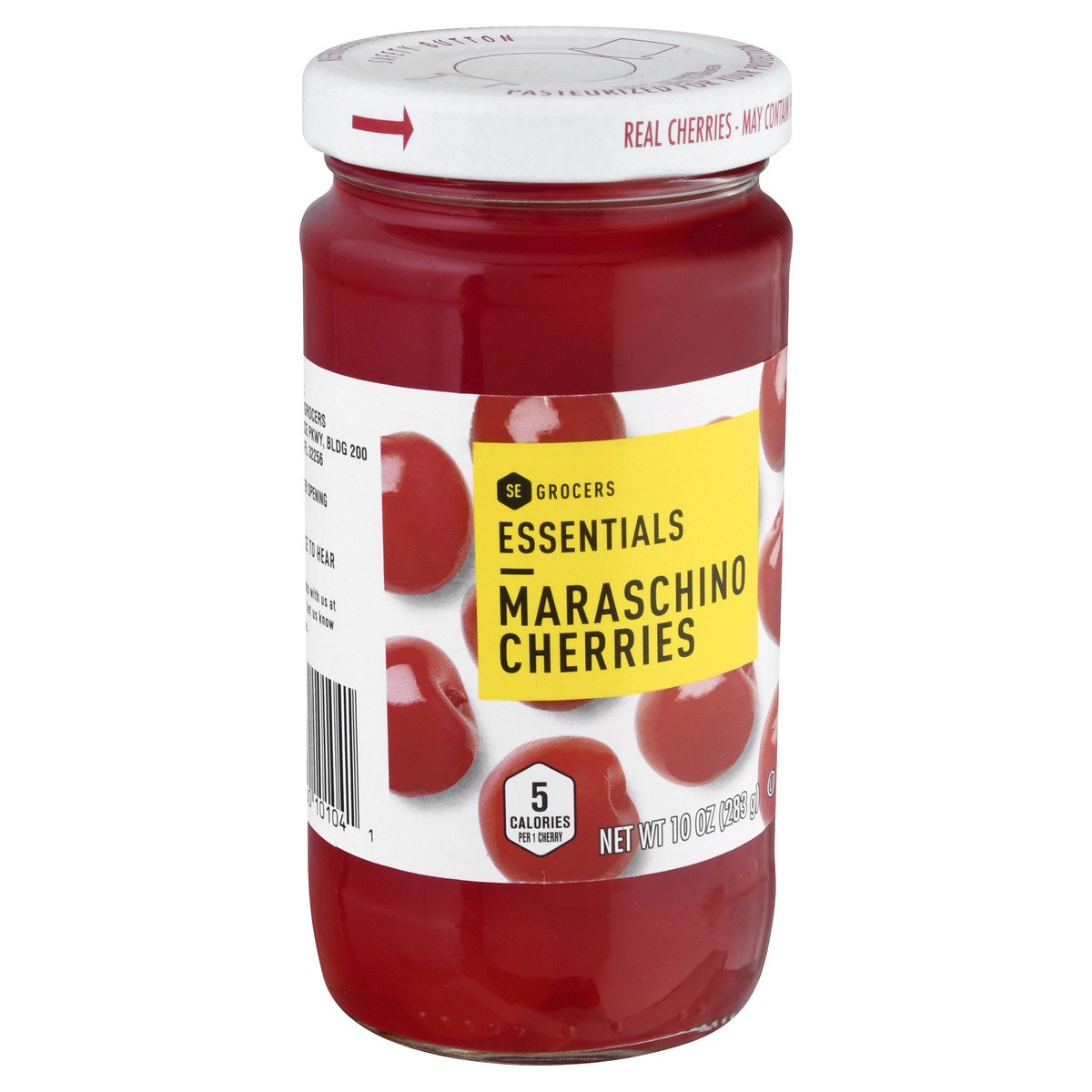 slide 12 of 12, Essentials Maraschino Cherries, 10 oz