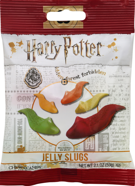 slide 1 of 1, Jelly Belly Harry Potter Jelly Slugs, 2.1 oz