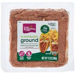 True Goodness Plant Based Ground Meat, 12 oz