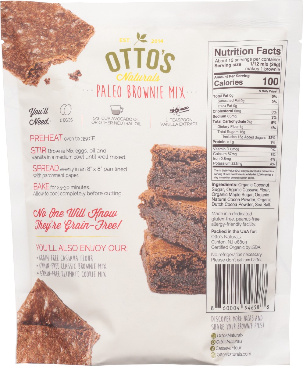 slide 5 of 12, Otto's Naturals Paleo Brownie Mix- 11.1 oz, 11.1 oz