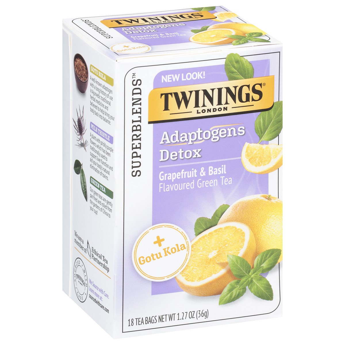 slide 13 of 13, Twining Tea Tea Adaptogens Detox - 18 ct, 18 ct