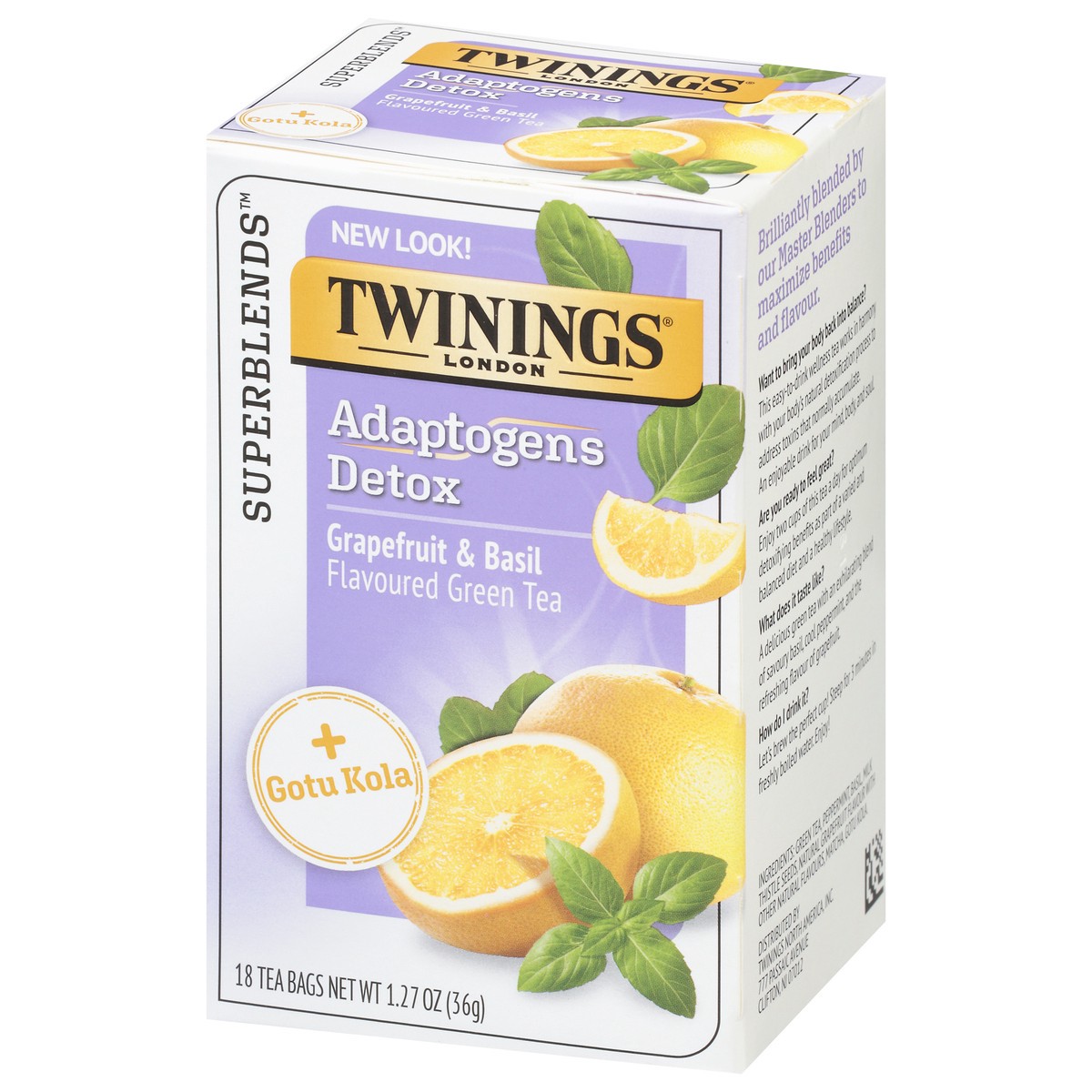 slide 10 of 13, Twining Tea Tea Adaptogens Detox - 18 ct, 18 ct