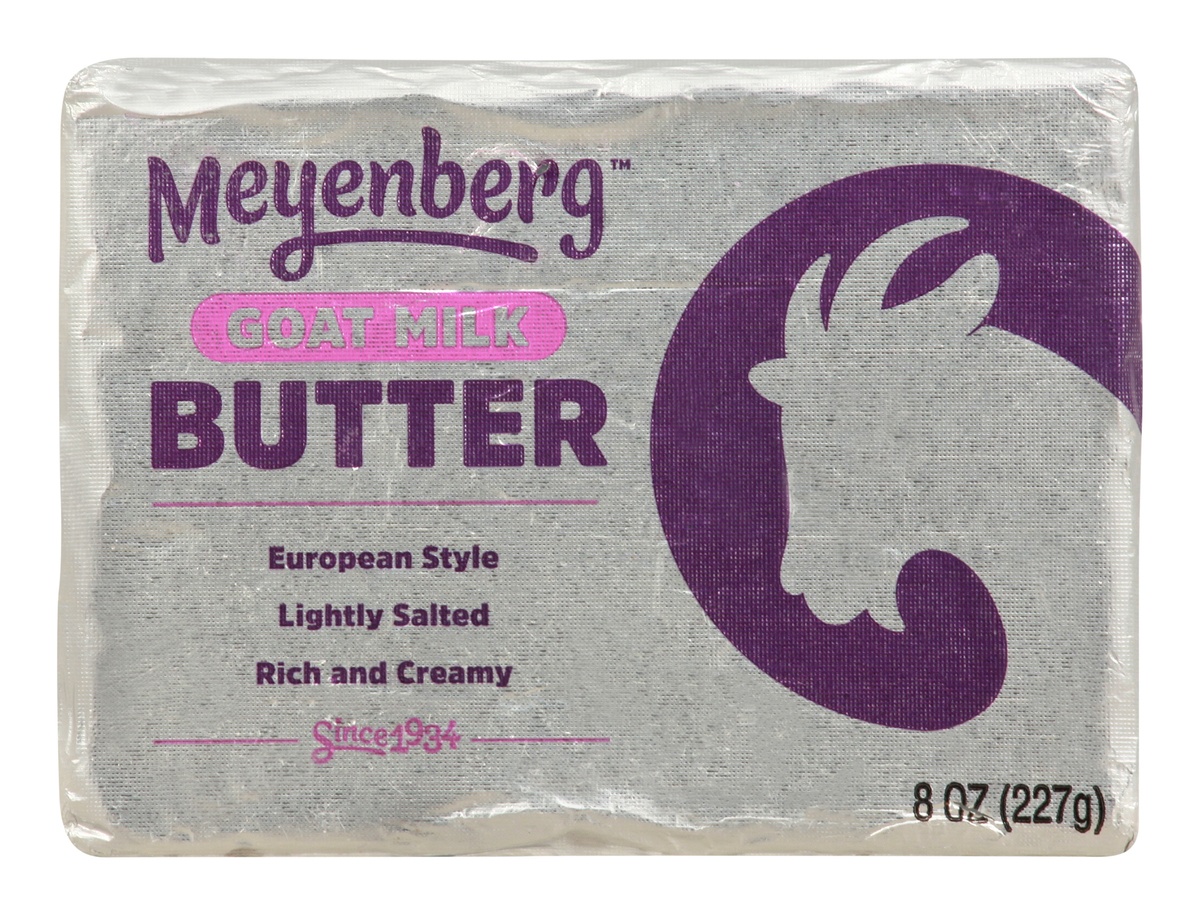 slide 1 of 1, Meyenberg Goat Milk Butter, 8 oz