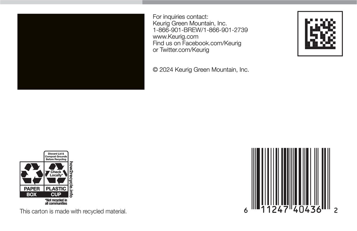 slide 4 of 10, The Original Donut Shop Decaf Keurig Single-Serve K-Cup Pods, Medium Roast Coffee- 10 ct, 10 ct