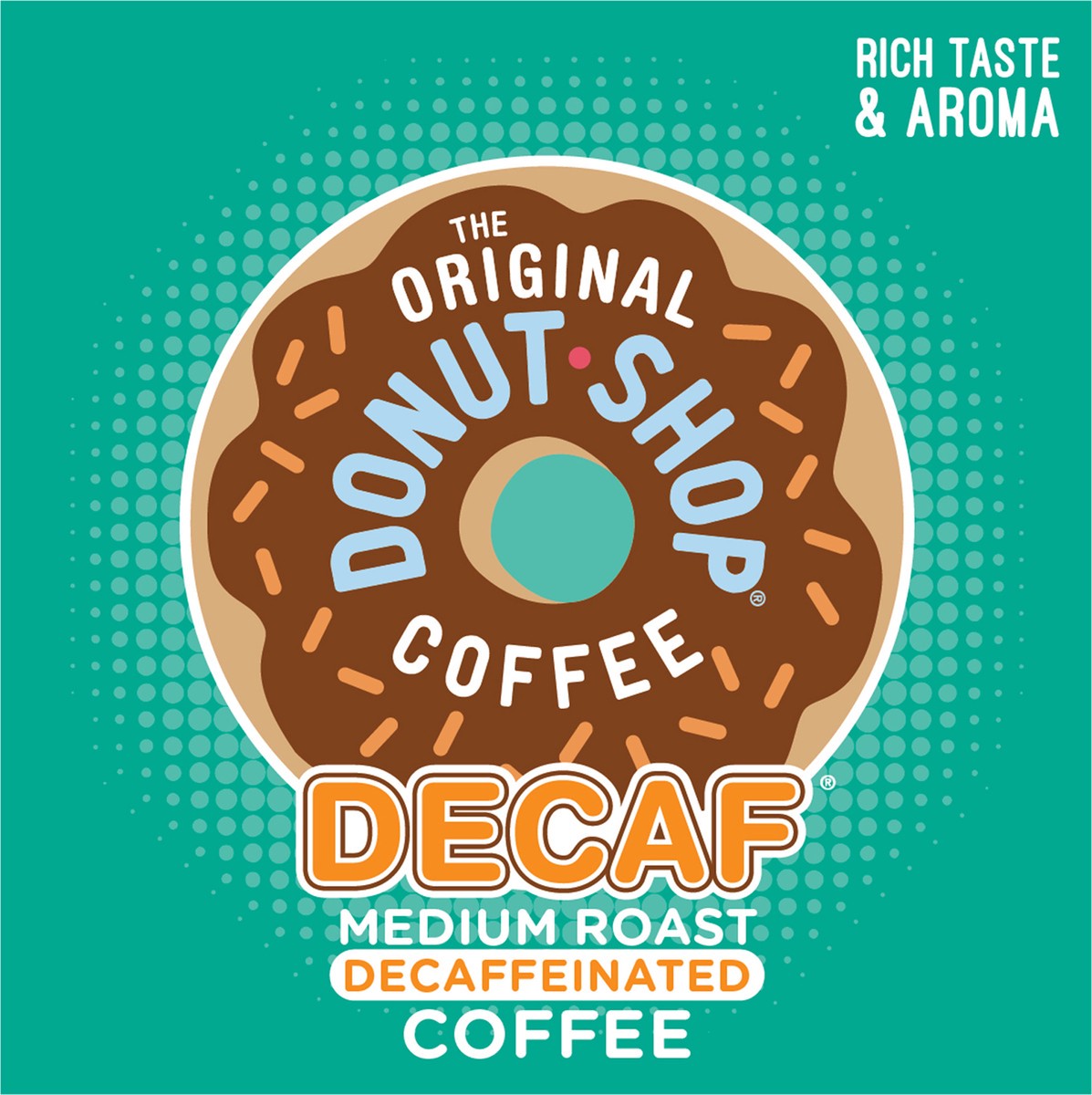 slide 5 of 10, The Original Donut Shop Decaf Keurig Single-Serve K-Cup Pods, Medium Roast Coffee- 10 ct, 10 ct