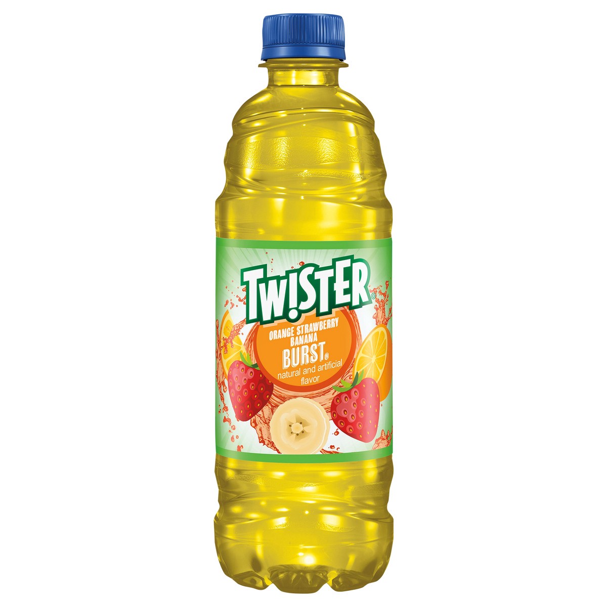 slide 1 of 3, Twister Flavored Beverage, 16.9 fl oz