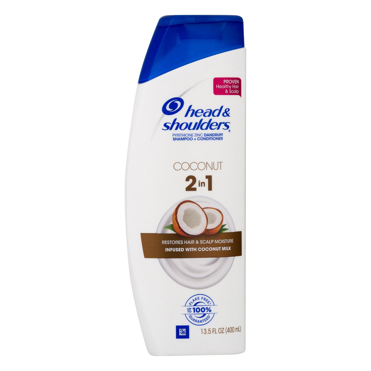 slide 7 of 8, Head & Shoulders Coconut Daily-Use Anti-Dandruff Paraben Free 2 In 1 Shampoo and Conditioner, 13.5 fl oz, 13.5 fl oz