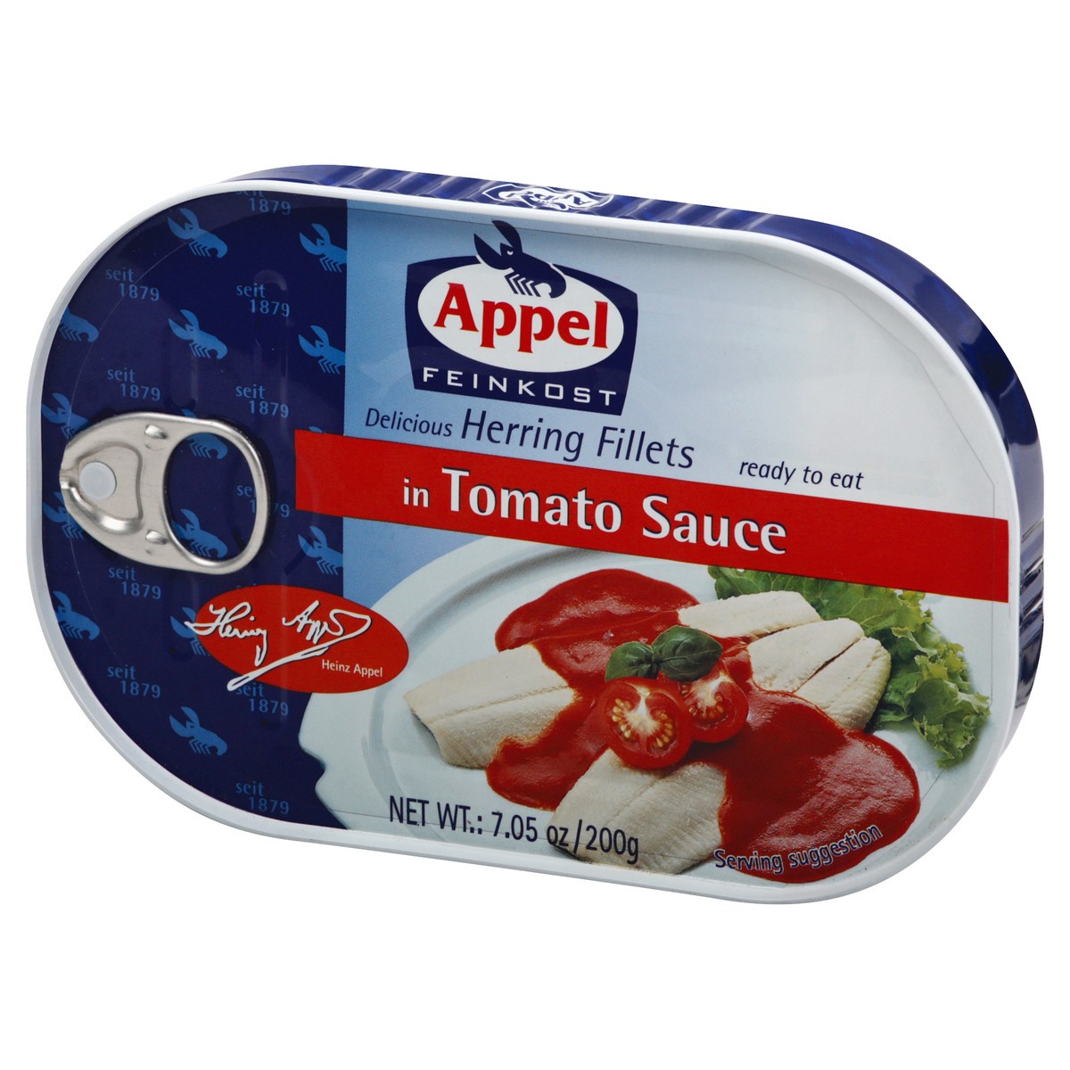 slide 12 of 13, Appel in Tomato Sauce Herring Fillets 7.05 oz, 7.05 oz