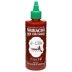 J-Lek Hot Sriracha Chili Sauce 15.38 fl oz