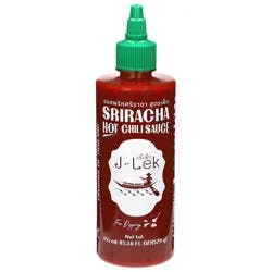 J-Lek Hot Sriracha Chili Sauce 15.38 fl oz