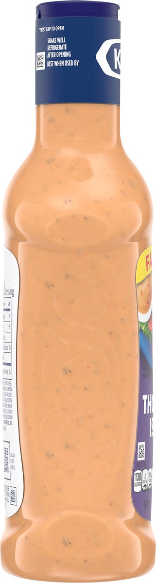 slide 7 of 9, Kraft Thousand Island Salad Dressing Family Size, 24 fl oz Bottle, 24 fl oz