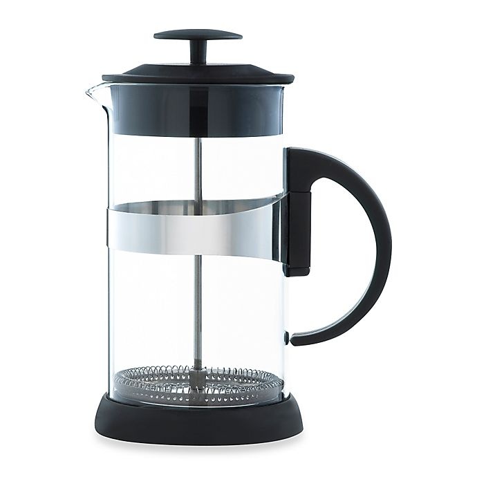 slide 1 of 2, GROSCHE Zurich 8-Cup French Press - Black, 1 ct