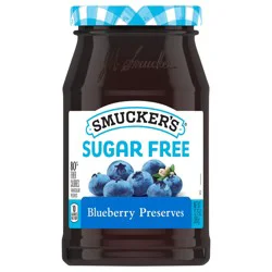 Smucker's Sugar Free Blueberry Preserves with Splenda Brand Sweetener, 12.75 Ounces