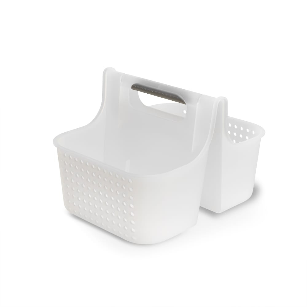 slide 1 of 1, madesmart Large Soft Grip Tote - White, 1 ct