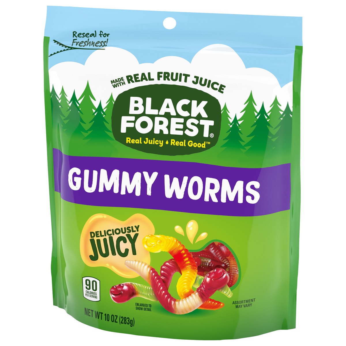 slide 10 of 13, Black Forest Gummy Worms 10 oz, 10 oz