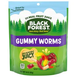 Black Forest Gummy Worms 10 oz