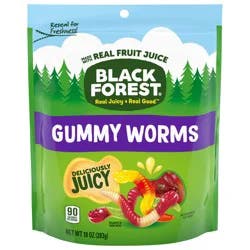 Black Forest Gummy Worms 10 oz