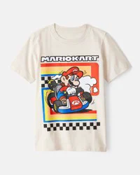 Carter's Carters Kid Mario Kart ™ Short-Sleeve Graphic Tee - Cream Cream 7