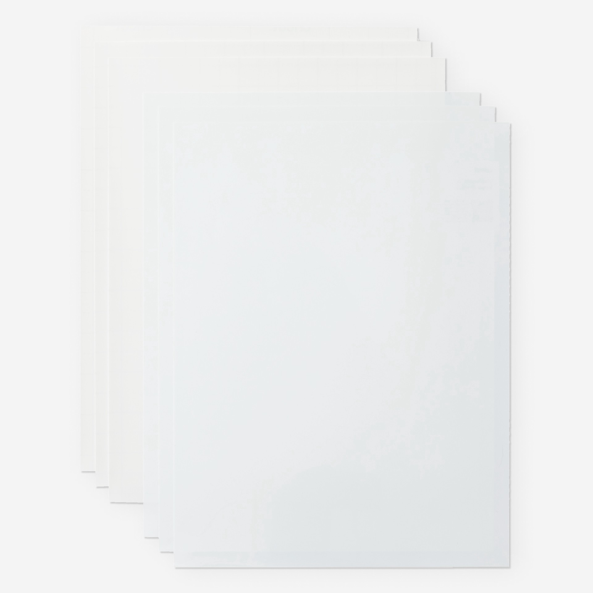 slide 4 of 8, Cricut White Us Letter Waterproof Sticker Set, 6ct., 6 ct