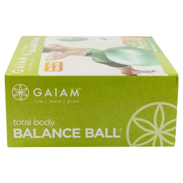 slide 4 of 21, Gaiam Total Body Balance Ball Kit, 65 cm