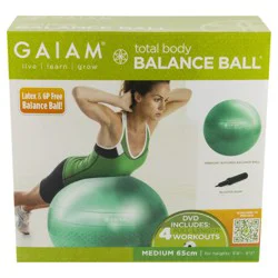 Gaiam Total Body Balance Ball Kit