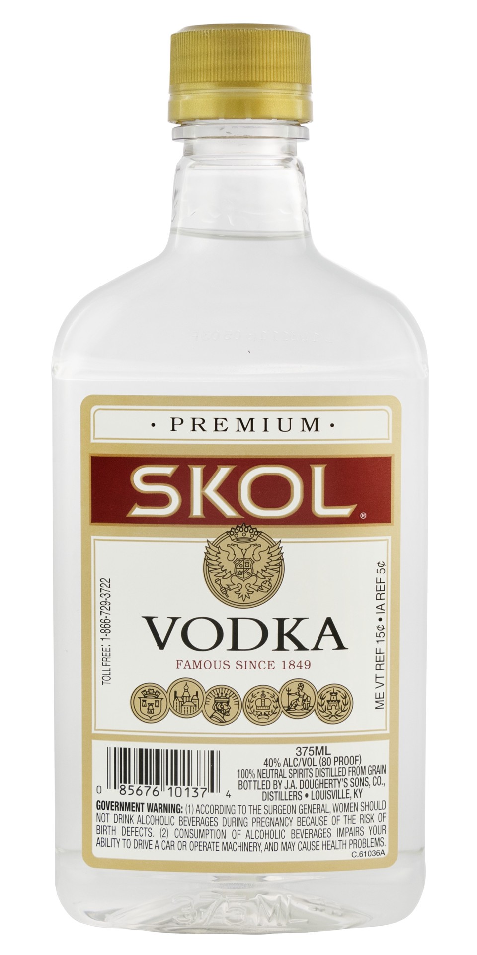 slide 2 of 2, Skol Vodka 375 ml, 375 ml