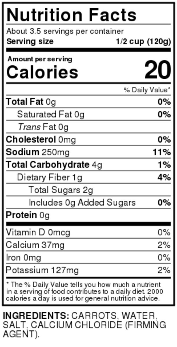 slide 4 of 9, Food Club Diced Carrots, 14.5 oz